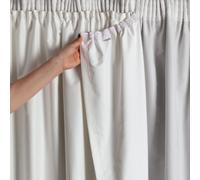 Furn. Blackout Pencil Pleat Curtain Lining Pair, (L) 163Cm X (W) 170Cm