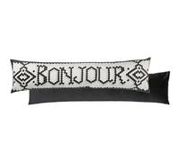 Furn. Bonjour Mosaic Message Velvet Draught Excluder