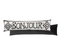 furn. Bonjour Mosaic Message Draught Excluder Cover