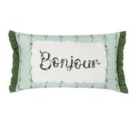 Furn. Bonjour Printed Feather Rich Cushion