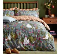 Furn Single Botanical Forest Halloween Reversible Duvet Set - Multicolour - Wilko