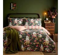 Furn Bootanical Reversible Printed Duvet Cover Set - Multicoloured - Multicoloured - King