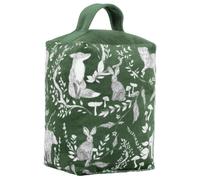 Buckthorn Animal Velvet Door Stop Furn Green One Size