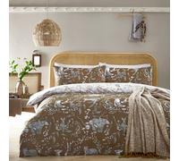 furn. Buckthorn Duvet Cover & Pillowcase Set Brown