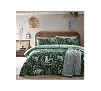 Furn Buckthorn Evergreen Duvet Cover Set Green