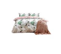 Furn Caliko Botanical Duvet Cover Set - Blush - Blush - Superking