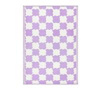 furn. Check Outdoor Rug Lilac