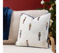 furn. Classic Nutcracker Embroidered Feather Filled Cushion