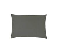 Furn Cushion Contra Soft Velvet Polyester Filled Contrast Coloured Reverse Steel Grey 40 x 60 cm