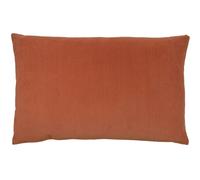 Furn Contra Cushion Cover - Brick Red/Cream - One Size - Brick Red/Cream - 100% Polyester