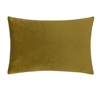 Furn Cushion Contra - Polyester filled, Soft velvet and Contrast reverse - Olive 40 x 60 cm