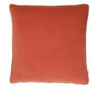 Furn. Cosmo Square Pom-Pom Velvet Cushion Cover