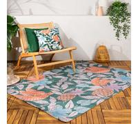 Furn Cypressa Printed Outdoor/Indoor Rug, Green