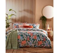Furn Cypressa Floral Duvet Cover Set - Jade - Jade - Double