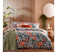 furn. Cypressa Tropical Mosaic Tile Reversible Duvet Cover Set