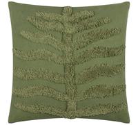 Furn Dakota Tufted Cushion Cover - Forest - 45cm x 45cm - Forest - 100% Cotton