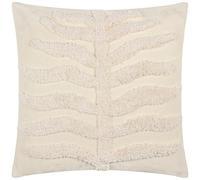 Furn Dakota Tufted Cushion Cover - Natural - 45cm x 45cm - Natural - 100% Cotton