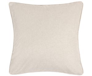 furn. Dawn Textured Filled Cushion - Natural - Size 45 cm x 45 cm