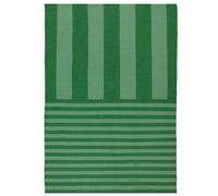 Furn. Deck Stripe Printed Indoor/Outdoor Rug Green 120 X 170Cm, Green