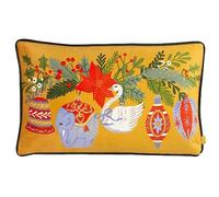furn. Deck The Halls Baubles Cushion Cover
