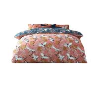 Furn Demoiselle Botanical Duvet Cover Set - Blush - Blush - Single
