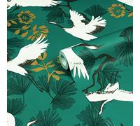 Furn Wallpaper Demoiselle Tropical Printed – Botanical – Jade – One Size