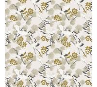 Furn. Demoiselle Natural Beige Botanical Printed Wallpaper Sample