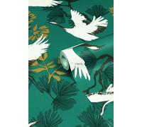 Furn Wallpaper Demoiselle Tropical Printed – Botanical – Jade – One Size