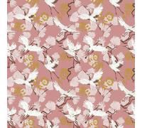 Furn Demoiselle Wallpaper - Blush - One Size - Blush - 100% Mixed