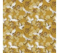 Furn Demoiselle Wallpaper - Mustard Yellow - One Size - Mustard Yellow - 100% Mixed