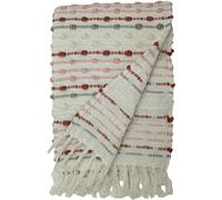 Furn Dhadit Throw - Bright Pink - One Size - Bright Pink - 70% Cotton/30% Polyester