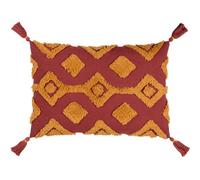 Furn. Dharma Tufted 100% Cotton Polyester Filled Cushion