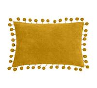 furn. Dora Feather Filled Cushion, Ochre, 30 x 50cm