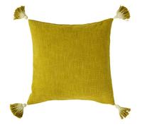 furn. Eden Feather Filled Cushion, Moss, 45 x 45cm