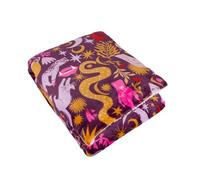 furn. Enchanted Throw - Mystical Celestial Sherpa Fleece Blanket (Pink - 130x180cm)