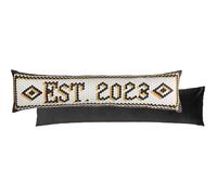Established 2023 Mosaic Message Draught Excluder Cover