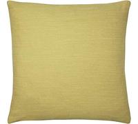 furn. Evans Lichfield Dalton Feather Filled Cushion, Polyester, Yellow