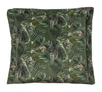 furn. Evans Lichfield Manyara Feather Filled Cushion, Polyester, Zebra
