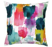 furn. Evans Lichfield Watercolours Outdoor Polyester Filled Cushion, Polyester, Ochre