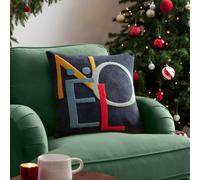 furn. Evans Noel Feather Filled Cushion (Red - 45x45cm)