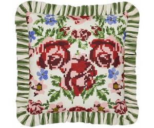 Furn. Feeoni Ruffle Ruffled Cotton Cushion Cover
