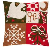 furn. Fika Patch Cushion Cover (Multicolour - 43x43cm)