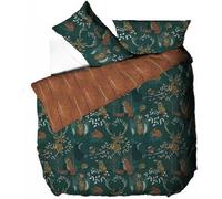 furn Forest Fauna Duvet Cover Set, Emerald, Double