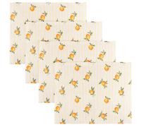 furn. Fruits Oranges Set of 4 Indoor/Outdoor Placemats