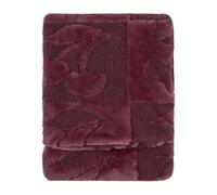 Furn Morello Cherries Fur Boucle Reversible Throw 140 x 180cm - Wilko