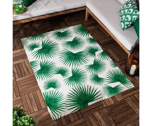 furn. Furn Algave Printed Outdoor Rug, Green, 120 X 170Cm