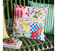 furn. Furn Mediterranean Picnic Outdoor Cushion, Multicoloured, 45 X 45Cm