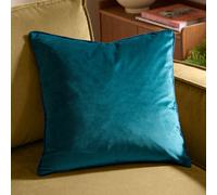 furn. Meridian Polyester Filled Cushion (Teal/Navy - 45 x 45cm)