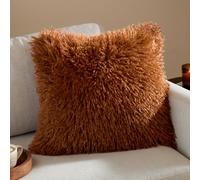 furn. Furn Rowan Faux Fur Polyester Filled Cushion, Ginger
