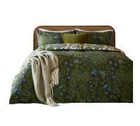 Furn Garden Of Wonder Reversible Duvet Cover Set - Evergreen - Double - Evergreen - 52% Polyester/48% Cotton